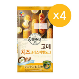 CJ 제일제당고메 치즈 크리스피핫도그425g, 340g, 1개