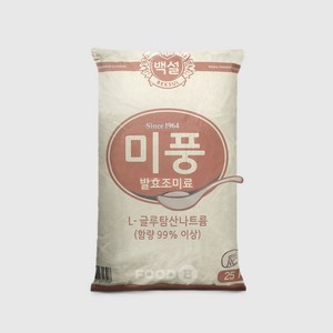 CJ 백설 미풍 Small RC 25kg, 1개