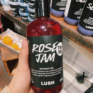 [Lush] 러쉬 로즈잼 샤워젤 500g Rose Jam Showe Gel 호주직배송 바디워시, 1개