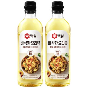 백설 바삭한 요리유, 900ml, 2개