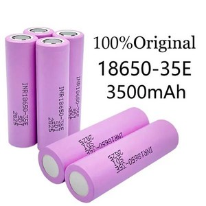 고출력 INR18650 리튬 배터리 전동 공구 손전등에 적합 정품 35E18650 3500mAh 3.7v 25A, [06] 20PCS, 20개