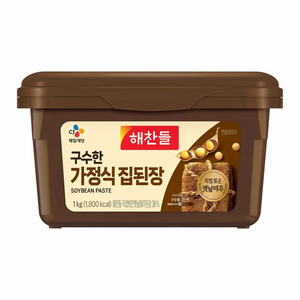 구수한 가정식 집된장, 1kg, 2개