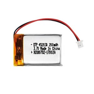 리튬폴리머배터리3.7V 200mAh, 1개