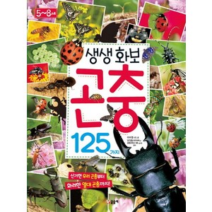 생생화보 곤충 125가지:신기한 우리 곤충부터 화려한 열대 곤충까지, 글송이, 상세 설명 참조