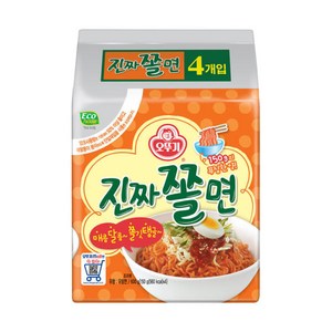 오뚜기 진짜쫄면, 600g, 8개