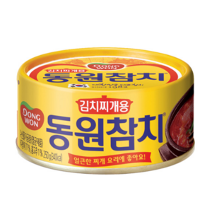 동원참치 김치찌개용, 250g, 2개