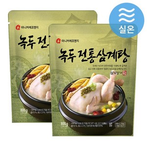 마니커-[실온]녹두 전통 삼계탕 800g, 2개