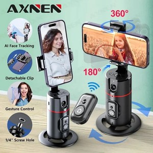 AXNEN 2023 새로운 360 회전 후속 김발 안정제 모노 포드 데스크탑 추적 Tiktok 라이브 사진 용 리모컨으로 김벌 추적, [02] P02Fill Lights, 1.P02 Gimbal