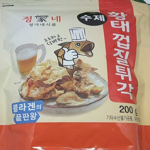 정가네 수제 황태껍질튀각, 1개, 200g