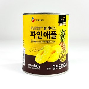 이츠웰 프리미엄 파인애플 슬라이스 통조림, 836g, 1개