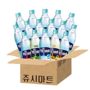 (쥬시마트)웅진식품 더 빅토리아 16가지맛 기획세트, 16개, 500ml