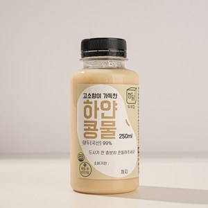 [정담두부집] HACCP 100%국산콩 콩물 콩국수 하얀콩물 (냉동), 4개, 250ml