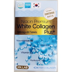 화이트 콜라겐 white collagen plus 500mg 60정, 2박스