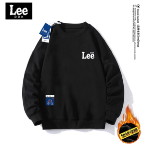 맨투맨 티셔츠 긴팔 라운드 겨울 기모 남여공용 커플룩 13종 M~5XL Lee Doga