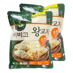 CJ제일제당 비비고 왕교자만두 455G 2봉, 2개