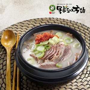 목촌돼지국밥 부산맛집 직배송 돼지국밥600g 8팩+2팩추가증정, 600g, 10개