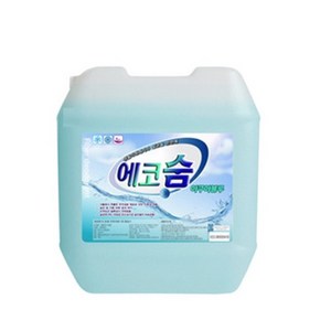 섬유탈취제 에코숨 18.75L 아쿠아블루향 냄새제거 대용량 섬유향수 정전기방지제, 아쿠아향, 1개