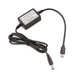 USB Typec 20V ~ DC24V 5.5x2.1mm 전원 케이블 12V 15V 20V 24V 카메라 및 스피커 LED 조명 전원 공급 장치, 1개