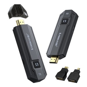 50 미터 무선 HDMI 송신기 수신기 동글 키트 익스텐더 1080P 무선 hdmi 송수신기, TX and RX, 1개