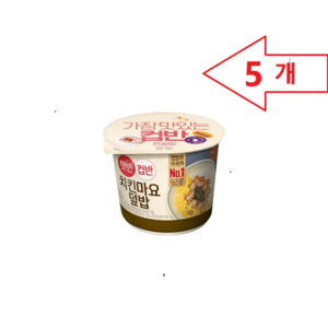 CJ 햇반컵반 치킨마요 덮밥, 233g, 24개