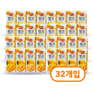 델몬트 망고 드링크, 190ml, 32개