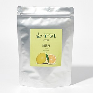 티스트 건조 레몬차 100g 말린 레몬칩, 1개, 1개입