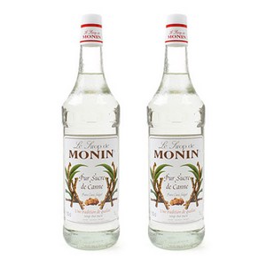 모닌 케인슈가시럽 1000ml 2개세트 설탕시럽, 1L, 2개