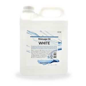 라라스킨 아로마 마사지오일 화이트 5리터 대용량 5000ml, 1개, 5L