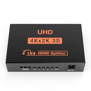 넥스트유 4K 고해상도 HDMI 4포트 분배기, NEXT-514SP4K, 1개