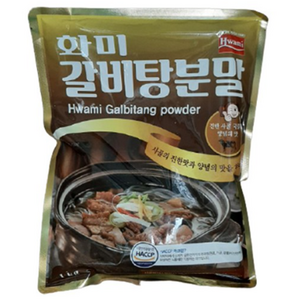 화미 갈비탕분말, 1kg, 3개