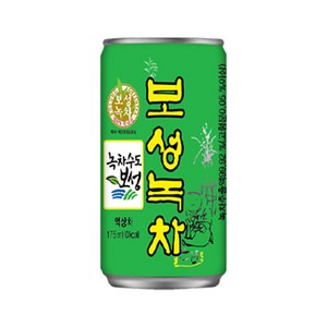 박스묶음/보성녹차 캔, 175ml, 30개