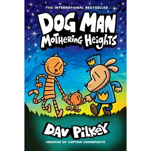 Dog Man 10: Motheing Heights Fom the Ceato of Captain Undepants (H), Gaphix, 9781338680454, Dav Pilkey