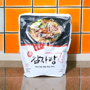 [KT알파쇼핑]김가네 식탁 감자탕 5kg(9-10인분)+겨자소스 증정/국내산 돈등뼈, 1개, 5kg