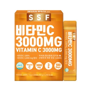 순수식품 비타민C 3000 가루 분말 스틱 파우더, 300g, 1개