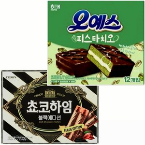 해태 오예스 피스타치오 +쵸코하임 블랙에디션, 1개