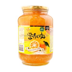 꽃샘 꿀 유자차 S, 2kg, 1개입, 1개