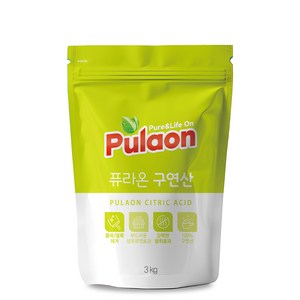 퓨라온 구연산, 1개, 3kg