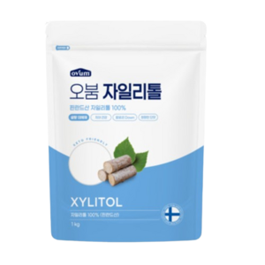 오붐 핀란드산100% 자일리톨 설탕대체 1kg, 3개