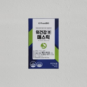 프롬바이오 위건강 엔 매스틱 이병헌 그리스산 순식물성 매스틱 검 30포 3개월분, 90g, 3개