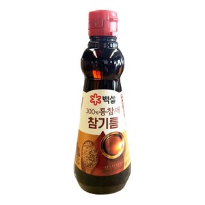 백설 100프로 통참깨 참기름, 300ml, 4개