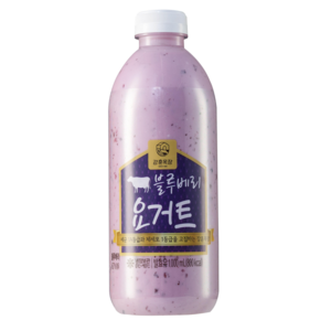 강훈목장 수제요거트 블루베리 1000ml, 1L, 4개