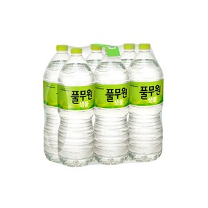 풀무원 무라벨 생수 2L X 6개 물2리터