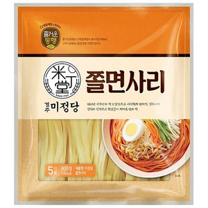 경주미정당쫄면사리(5인분) 800G(주)미정, 1개, 800g