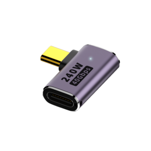 비잽 C타입 USB4 젠더 40G PD 240W 스팀덱 노트북 변환 연장, 235_BZG4C2, 1개, 22mm