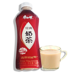 홍홍 중국식품 캉스푸 경전내홍차 경전나이차 밀크티, 1개, 500ml