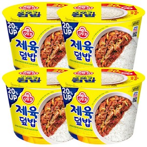 오뚜기 제육덮밥, 310g, 4개