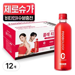 푸드올로지 콜레 티 워터, 500ml, 12개