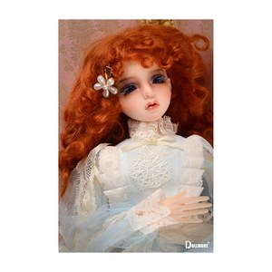 돌모아 구체관절인형 진주꽃장식 헤어핀 집게핀 / Peal Flowe Single Side Pin (Ivoy), Ivoy, 1개