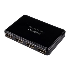 모니터 HDMI 분배기 8K60Hz 영상분배기 화면동시출력 1X2 1X4, HDMI 분배기 1X4, 1개