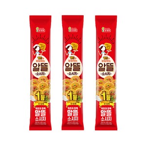 롯데햄 알뜰소시지, 500g, 3개